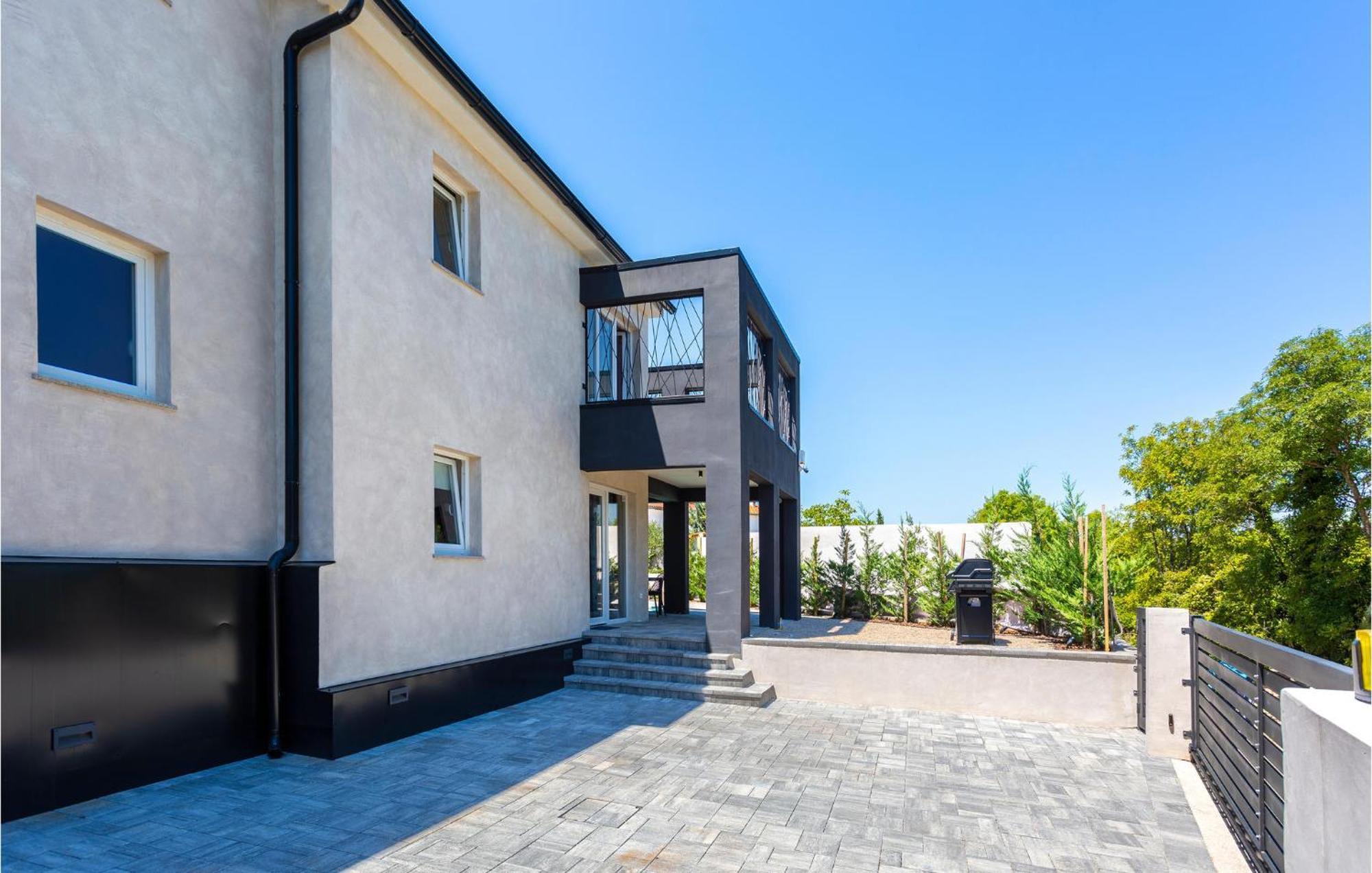 Amazing Home In Sveti Ivan Dobrinjski With Sauna Kültér fotó